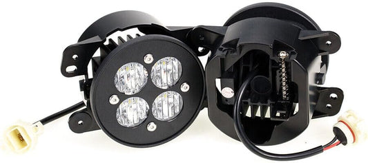 ya 4 8.10 2xLED flood pattern fog lights for Jeep Cherokee for Wrangler JK JT JL for Dodge Journey 