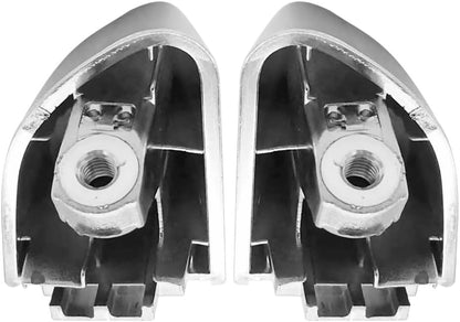 ya 9 10.24 Chrome Outer Rear Door-Cover Left&Right for Tucson 2016 2017 2018 2019 2020 2021