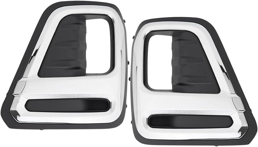 ya 7 8.24 baidi 1 Pair Front Bumper Fog Light Trim Cover Cap Bezel For 2019-2021 for Subaru Forester