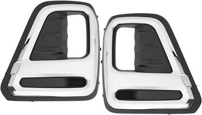 ya 7 8.24 baidi 1 Pair Front Bumper Fog Light Trim Cover Cap Bezel For 2019-2021 for Subaru Forester