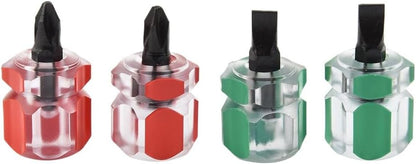 ya 26 10.21 baidi Screwdriver Cross-Head Screw Driver Small Flat Head With High Torque 4pcs