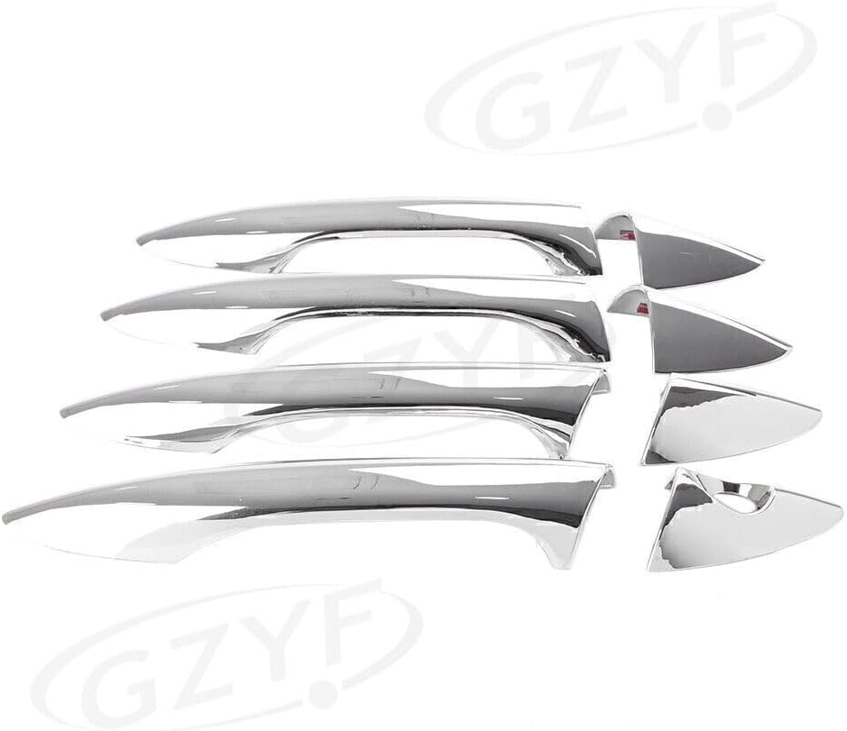 ya 5 8.10 for Hyundai Elantra 2012 2013 2014 ABS Plastic 8X Car Door Handle Cover Trim