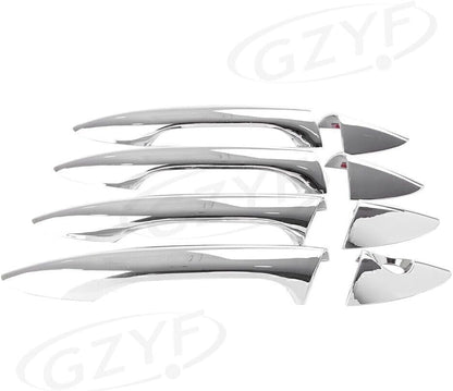 ya 5 8.10 for Hyundai Elantra 2012 2013 2014 ABS Plastic 8X Car Door Handle Cover Trim