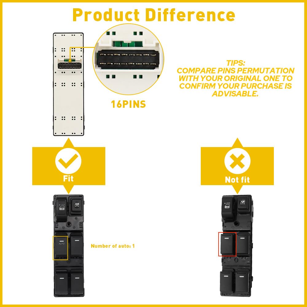ya 8 8.24 baidi Front Master Power Window Switch Door for Kia for Sorento 2010 2011 2012 2013 2014