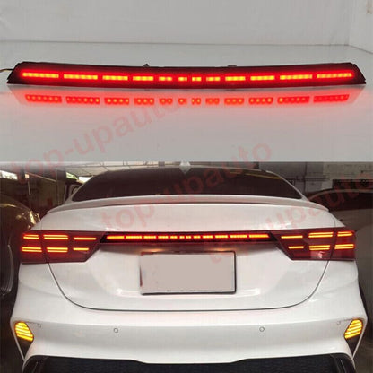 ya 4 8.24 baidi 2019-2022 for Kia Forte GTstyle LED rear trunk tailgate light brake turn signal light 