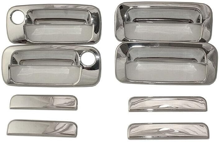 ya 2 8.15 for Land Cruiser LC80 FJ80 1990-1997 Chrome Door Handle Cover Trim 