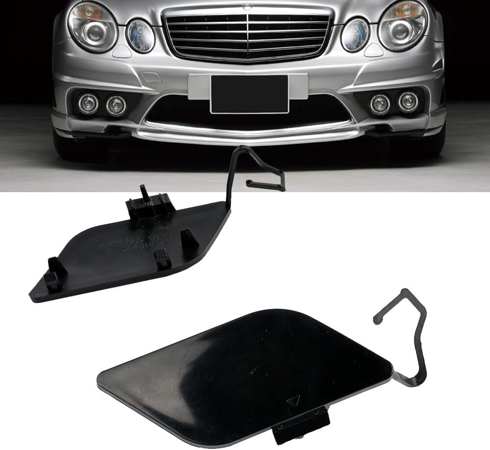 ya 27 10.13 baidi A2118851022 Bumper Tow Hook Cover Cap Front Fits 2006-2009 for Mercedes E Class W211