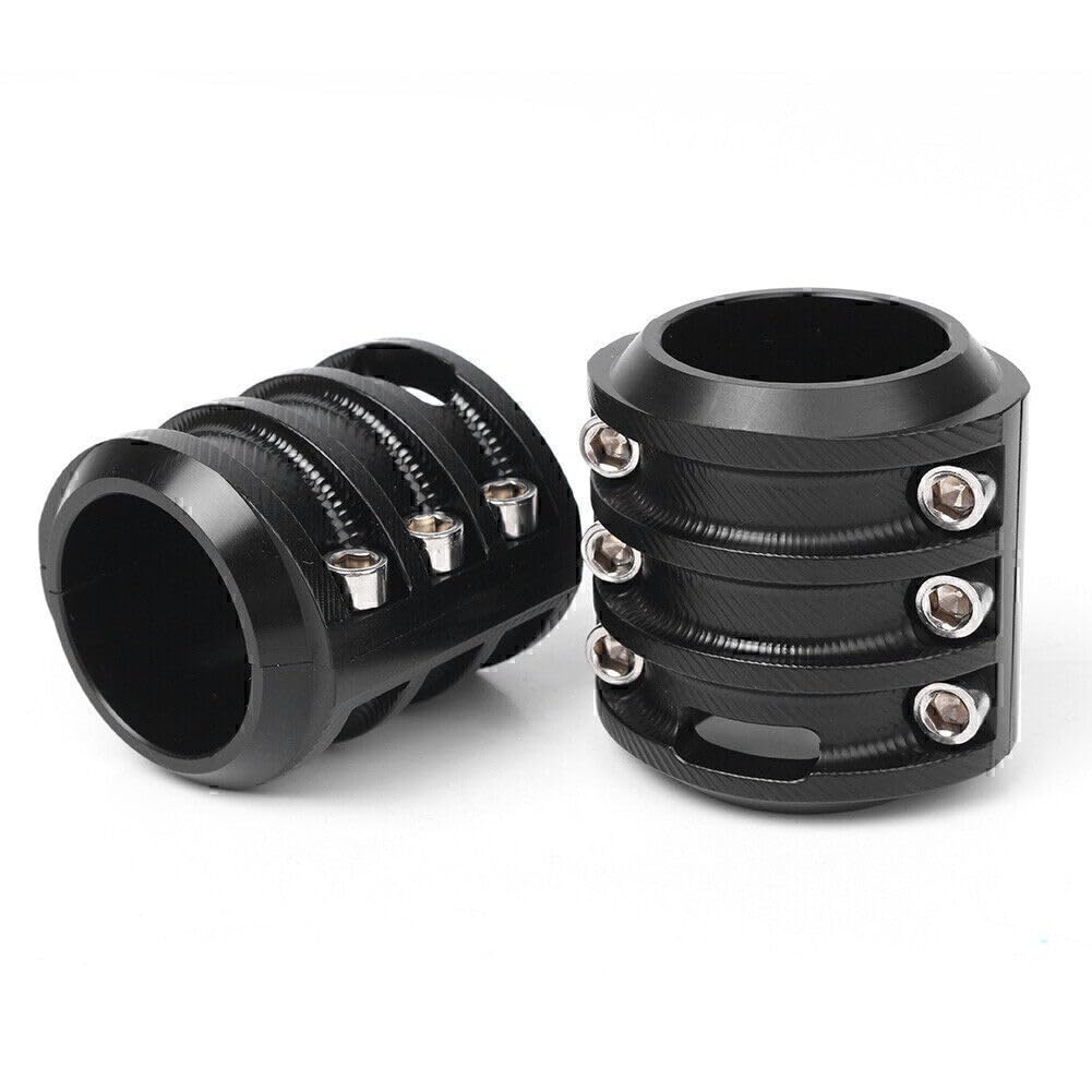 ya 6 8.14 Front Fork Tube Shock Boot Slider Cover Fit for BMW R 1200GS Adv 2013-16 Black 2pcs