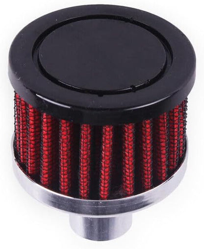 ya 13 9.15 baidi 2PCS 16mm 3/4 Inch Inlet Air Intake Crankcase Breather Filter Clamp-On Chrome