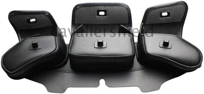 ya 23 10.7 baidi 6 Black Windscreen+3 Pockets Windshield Bag for Harley Touring Street Glide USAa