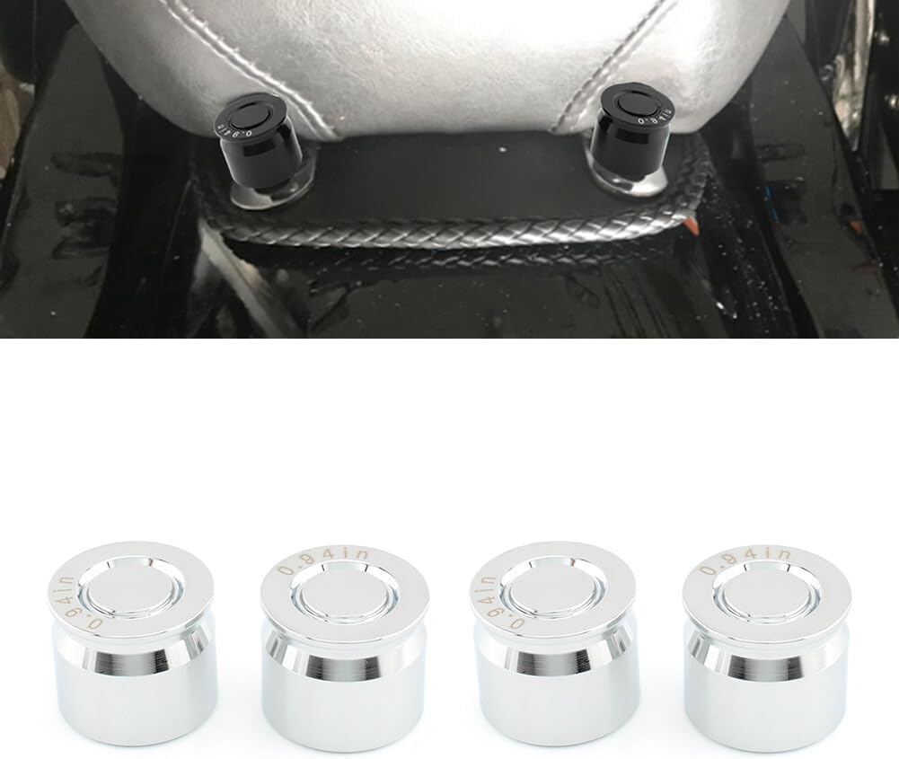 ya 4 8.8.2 for Harley Road King Breakout Road Glide Fat Boy Silver Solo Mounting Nuts Bolts