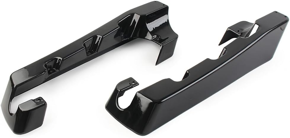 ya 11 9.14 baidi4 Hard Stretched Saddle Bag Extensions Fits for Harley Touring Road King 94-13