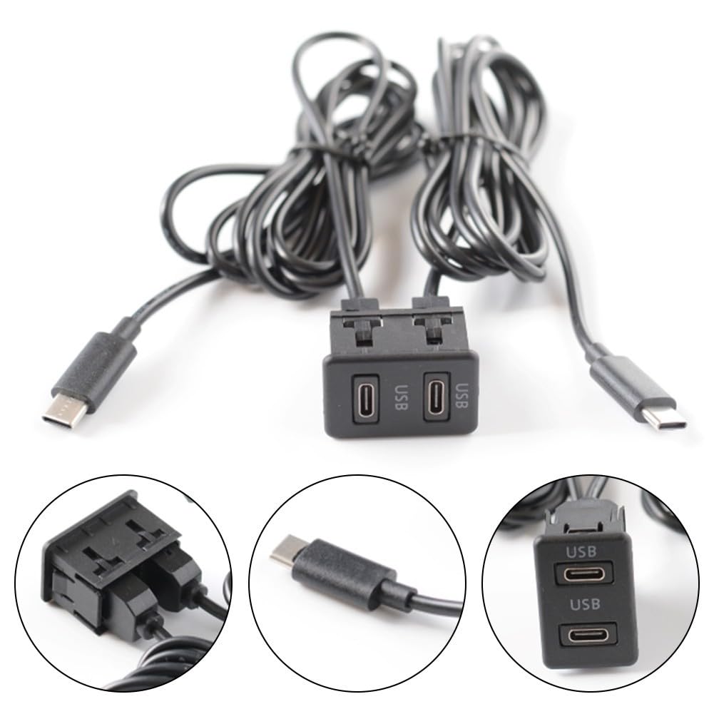 ya 23 10.7 baidi Automotive for Dash Mounting Solution with Dual TYPEC Ports and 145cm Cable