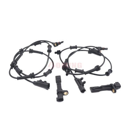 ya 9 10.24 Set of 4 ABS Wheel Speed sensors Front and Rear Left and Right for 2007-2017 for Jeep for Wrangler -