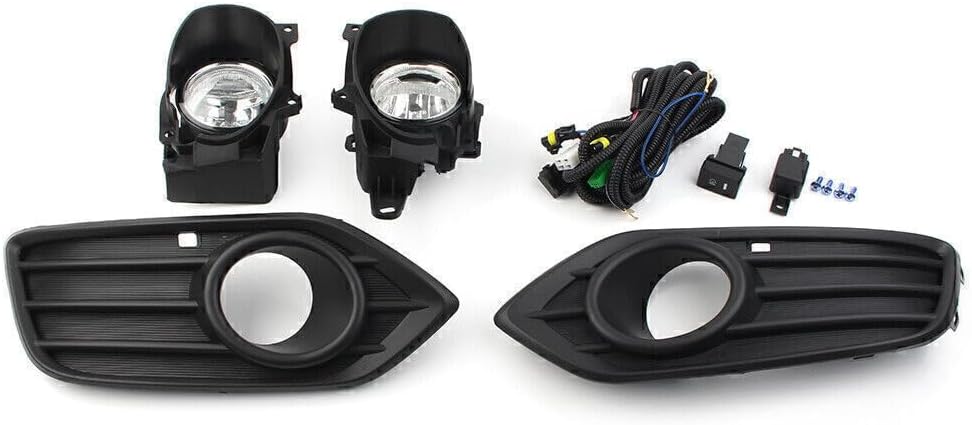 ya 4 8.8 Fog Light Bumper Lamp Cover+Wiring Harness+Switch for Honda HR-V 2019-2021 2020