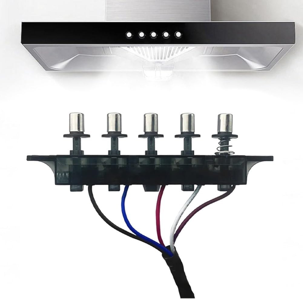 ya 14 9.20 baidi Reliable 5 Button Ran Hood Switch for Safe Control of Kitchen Appliances-1