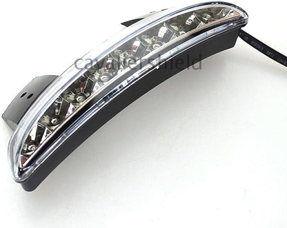 ya 23 10.7 baidi Clear Lens Rear Fender Edge LED Brake Turn Signal Tail Light for Harley 883 1200