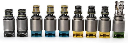 ya 10 9.16 baidi 9pcs Valve Body Solenoids For 01-11 for BMW 325i 335is 535i 328i ZF6HP19/6HP21/6HP26