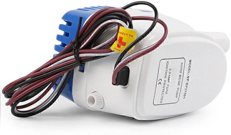 ya 4 8.24 baidi 24V 750GPH Marine Boat Automatic Bilge Pump RV Submersible Water Pump