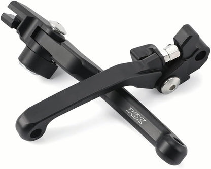 ya 4 8.14 CNC Dirt Bike Brake Clutch Levers for Kawasaki KX65 KX85 KX100 KX 112/125/250