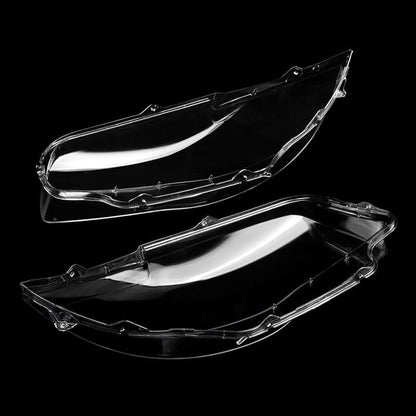 ya 9 10.24 for BMW E81 E82 E87 E88 1-SERIES & 1M 2003-11 Pair Headlight Cover Headlamp Lens