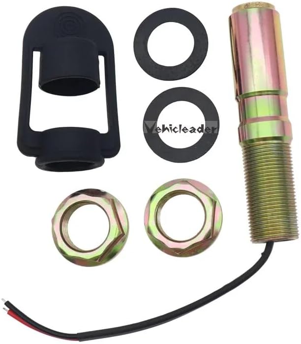 ya 4 8.14 Rotating Flashing Amber Beacon Mount Flexible DIN Pole Tractor Light Mounting