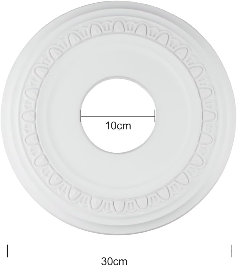 ya 26 10.21 baidi Stylish PU Decorative Ceiling Fixture Cover for Adding Charm to Home Interiors