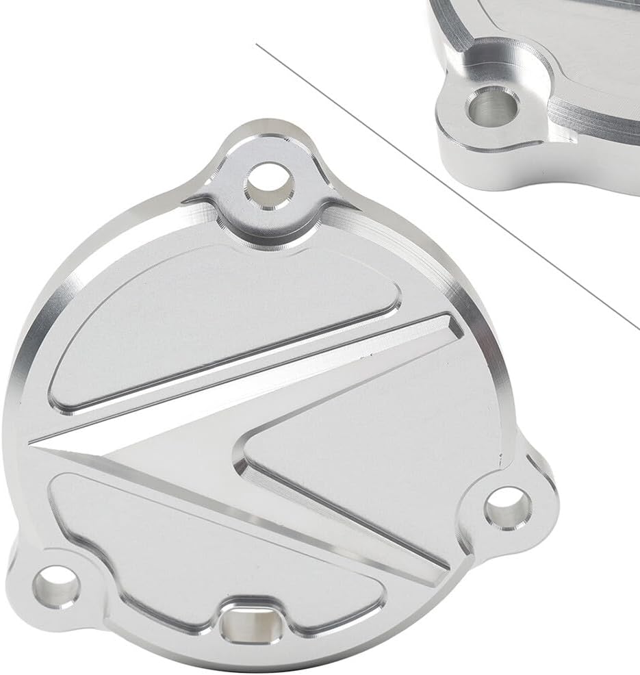 ya 2 8.15 for Yamaha T-MAX TMAX 530 Silver Motorcycle CNC Aluminum Engine Left Side Cover