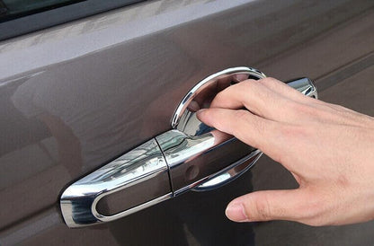 ya 5 8.10 for Range Rover Sport 2014-22 ABS Chrome Outside Door Handle F for Rame Cover Trim 8X