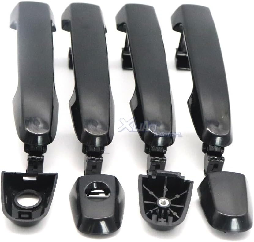 ya 10 9.16 baidi 4X Black Front Rear Left Right Door Handles for Toyota Matrix for Camry Highlander