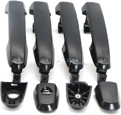 ya 10 9.16 baidi 4X Black Front Rear Left Right Door Handles for Toyota Matrix for Camry Highlander