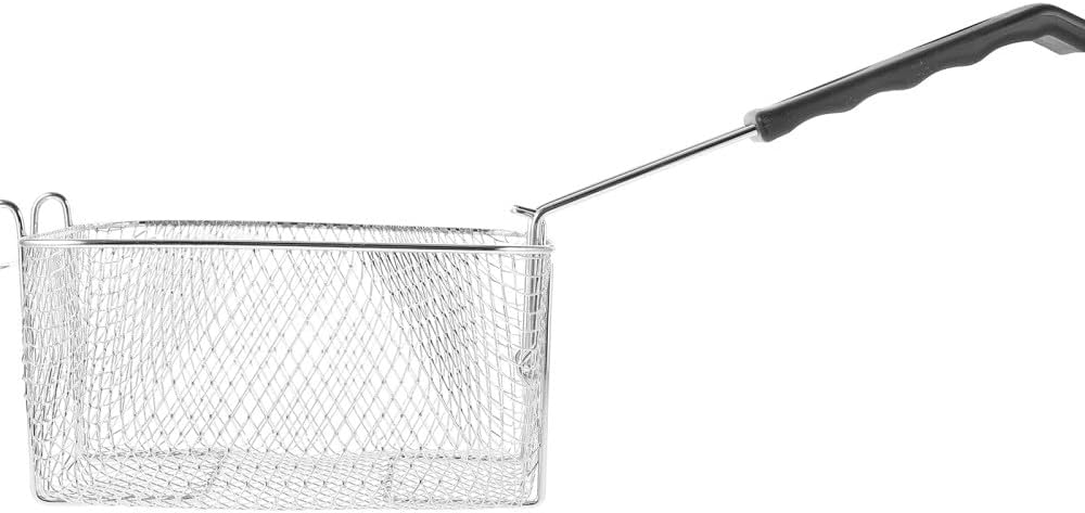 ya 14 9.20 baidi 2 PCS Stainless Steel Frying S n Wire Mesh Strainer Fryer Basket Commercial-1