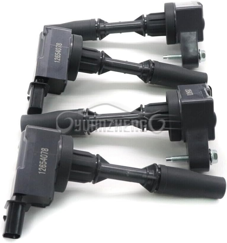 ya 9 10.24 4pcs 12654078 Ignition Coil for Chevrolet for Cadillac for Buick for GMC 13-2018 12652405 2P