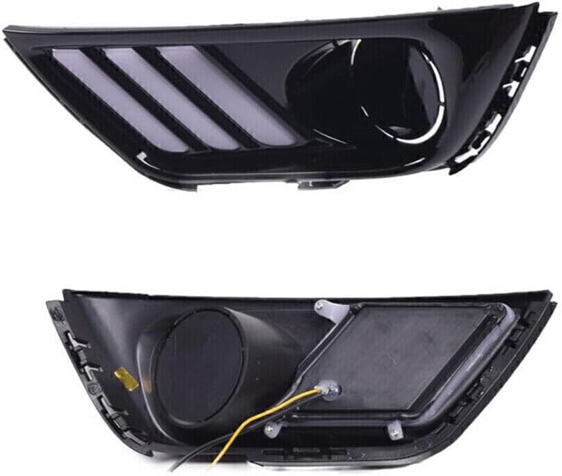 ya 13 9.15 baidi 2pcs LED DRL Daytime Running Lights/Front Fog Lights Fits for Jeep Compass
