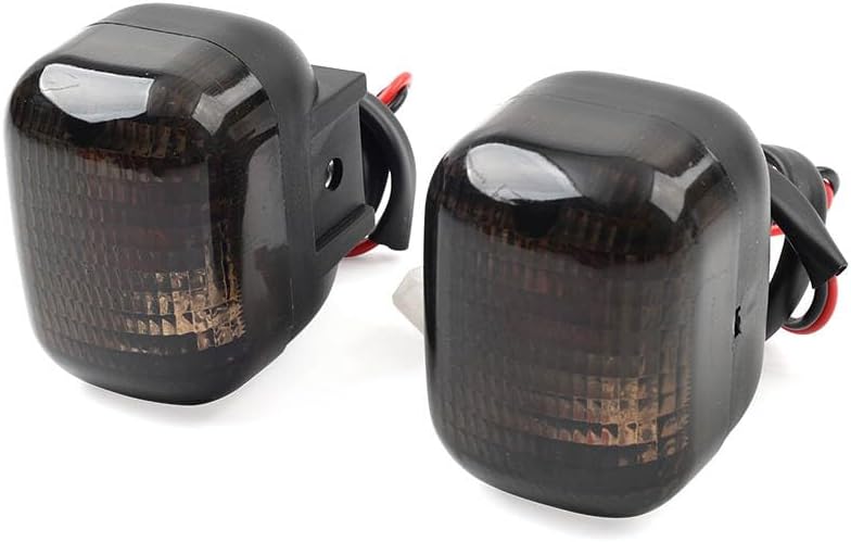 ya 13 9.15 baidi 2x Front Turn Signal Indicator Blinker Light For ZUMA50 FX ZUMA 125 BWS 50 Smoke