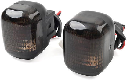 ya 13 9.15 baidi 2x Front Turn Signal Indicator Blinker Light For ZUMA50 FX ZUMA 125 BWS 50 Smoke