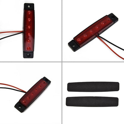 ya 13 9.15 baidi Stop For Truck Mount Trailer 6led Light Tail Brake Kits 8.3 Dc Sealed Rv Turn