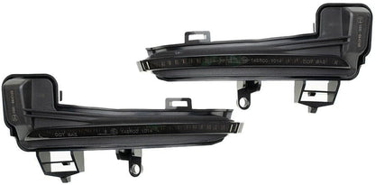 ya 7 8.24 baidi Dynamic LED Mirror Turn Signal Light Smoked Lens For 2015-2023 for Skoda Superb III 
