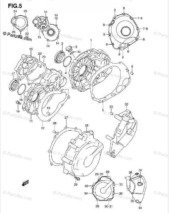 ya 13 9.15 baidi Cylinder ket Engine ket for GSX-R1000 GSX-R600/750 GSR600/750 GSX-S1000