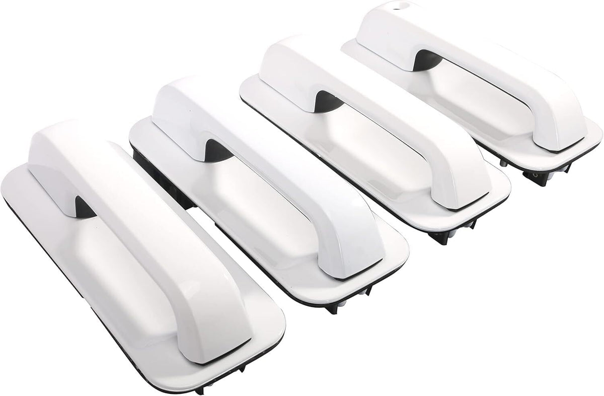 ya 10 9.16 baidi for Ford F350 F250 2017 2018-2020 Warm White 4Pcs Front & Rear Door Handle Set