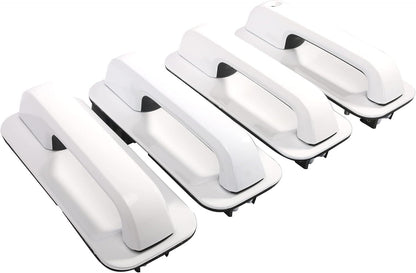 ya 10 9.16 baidi for Ford F350 F250 2017 2018-2020 Warm White 4Pcs Front & Rear Door Handle Set