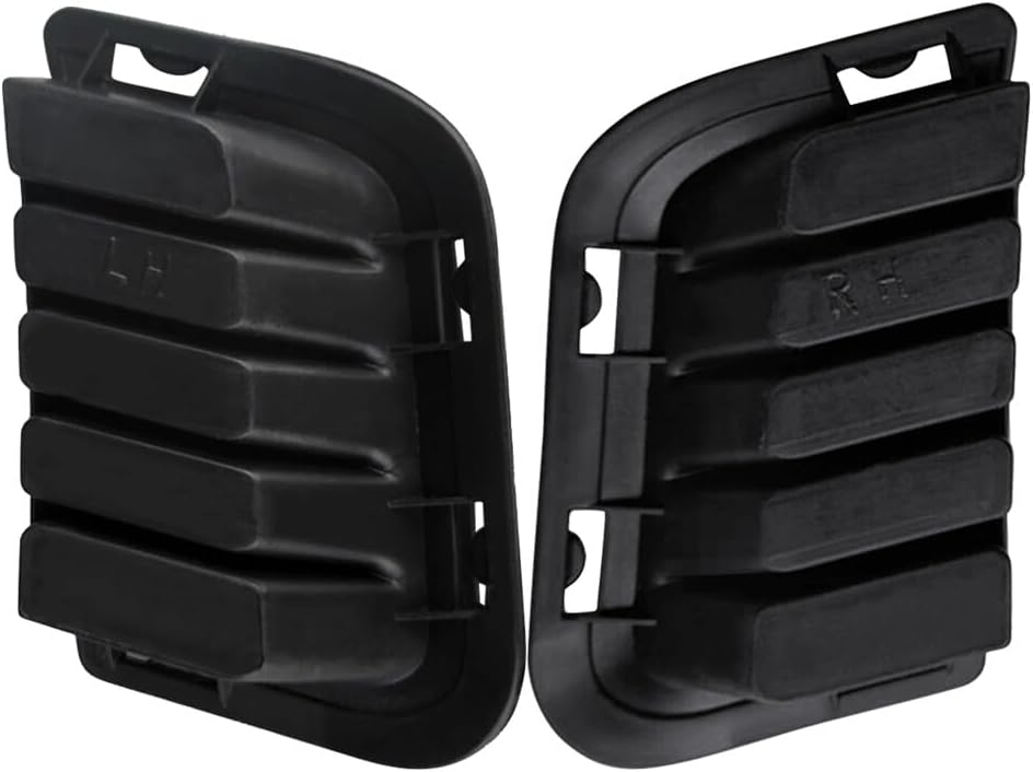 ya 9 10.24 Left and Right Front Foglight Covers for 2006 2007 2008 for Hyundai Sonata Black New