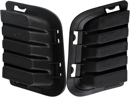 ya 9 10.24 Left and Right Front Foglight Covers for 2006 2007 2008 for Hyundai Sonata Black New