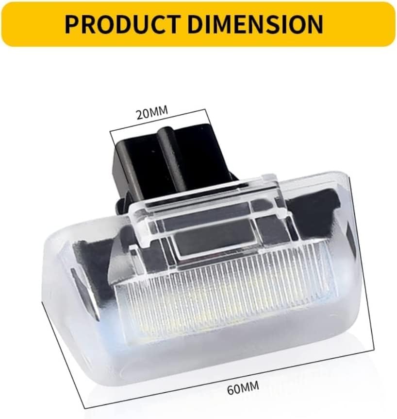 ya 13 9.15 baidi For for Ford Transit Connect MK6 MK7 Rear License Plate Light Lamp 6000K White LED