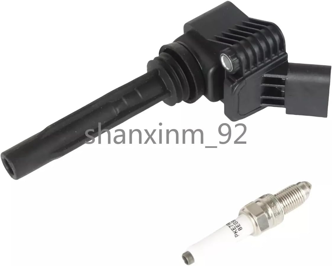 ya 9 10.24 4X Ignition Coil & Spark Plugs for VW for JETTA 1.4L 13-19 A3 Sportbac 16-18 UF718