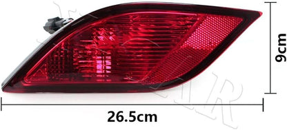 ya 2 8.15 A pair of rear bumper reflectors, brake lights, and rear fog lights are suitable for Isuzu MU-X MUX 2013-2017