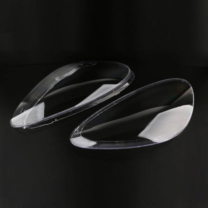 ya 10 9.16 zhengce Pair of headlight glass clear headlights spreader for Porsche for Cayenne 2