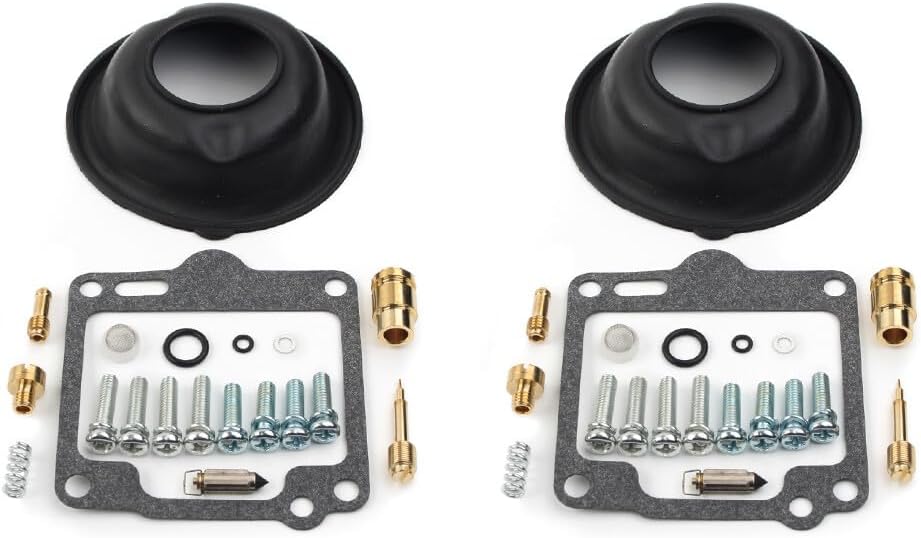 ya 2 8.15 Carburetor Rebuild Repair Kit for Yamaha XV750 Virago 750 1988 1989 1990-1997