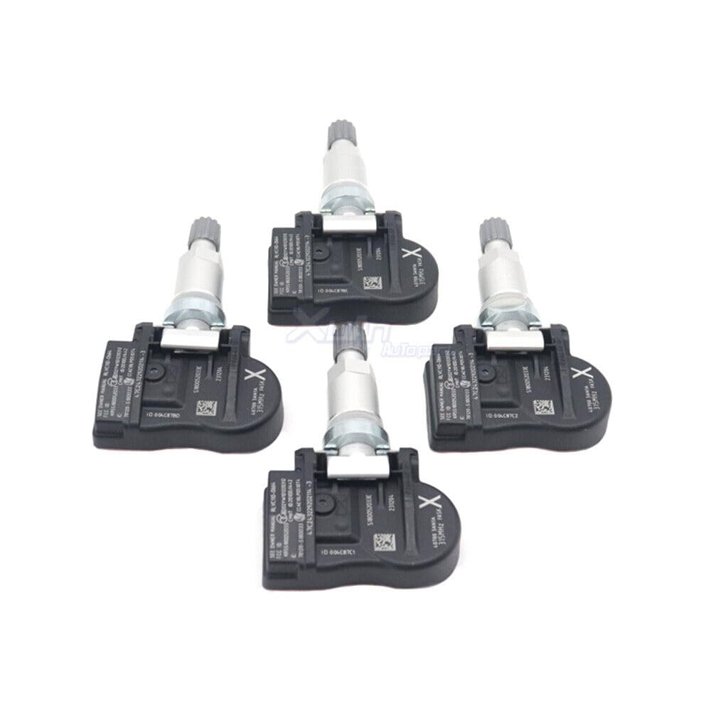 ya 4 8.8 40700-3AN1A Set (4) TPMS Tire Pressure Sensor for Nissan Leaf Sentra Versa 315Mhz