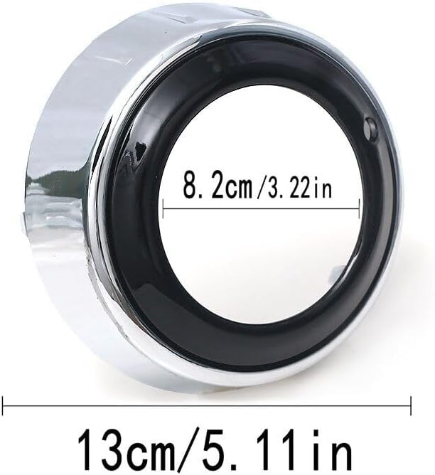 ya 2 8.15 Suitable for Mitsubishi Outlander 2010-2012 ABS chrome right front bumper fog light protection cover